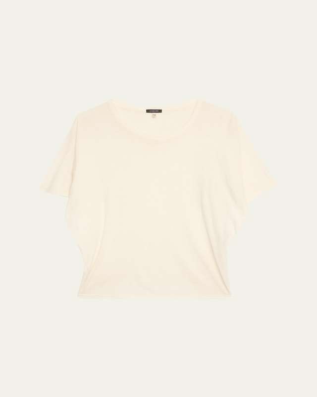 Cashmere-Blend Tight Waist T